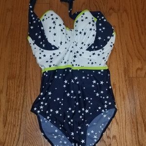 Figleaves Lucky Star Halter Swimsuit